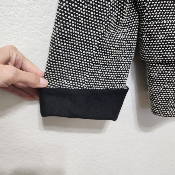 NWOT Akris Wool Black White Blazer Jacket Size 14 - Picture 5 of 12